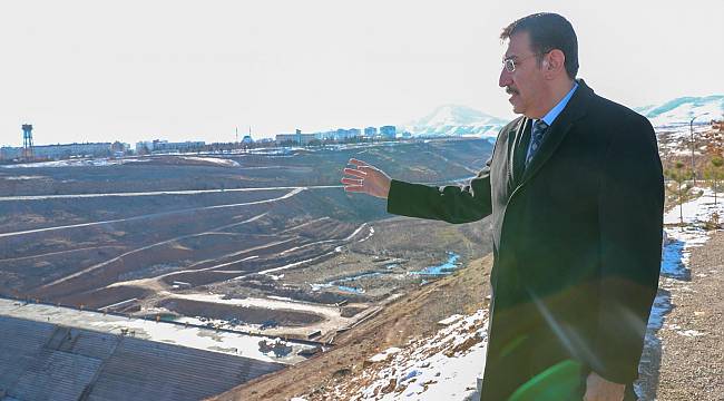  Bakan Tüfenkci: "Beylerderesi Göletiyle Malatya'ya çok önemli eser kazandırıyoruz"