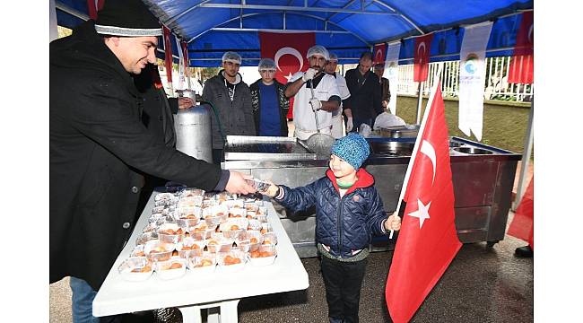 Başkan Soner Çetin, Afrin şehitleri için mevlüt okuttu