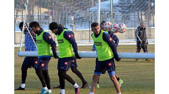 B.B.Erzurumspor, MKE Ankaragücü maçı hazırlıklarına başladı