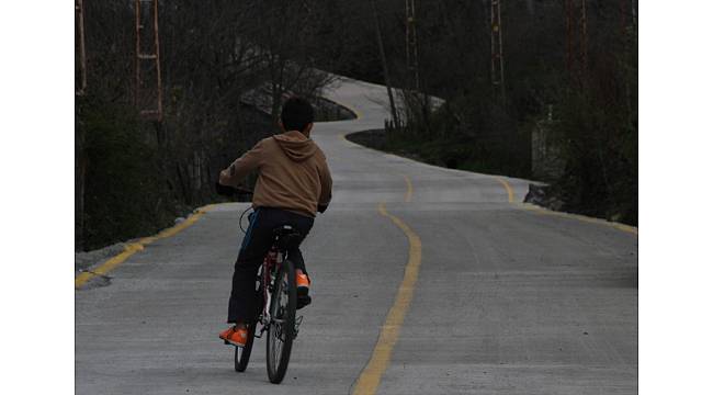 Büyükşehirin 4 milyonluk beton yol projesi hayata geçti