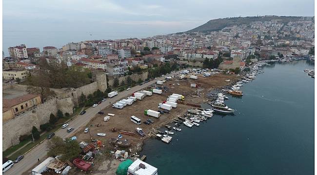 Çekek Yeri yeni yüzüne kavuşuyor