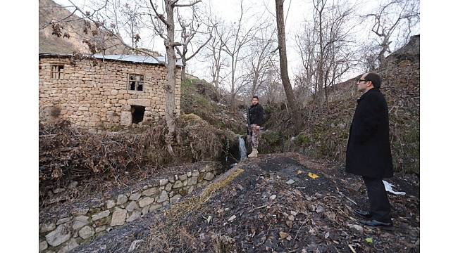 Çukurca&#39;daki tarihi su değirmeni restore edilecek