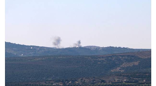 Darmık Dağı&#39;na yoğun bombardıman