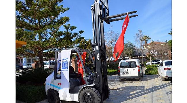 Didim Belediyesi makine ekipmanlarını güçlendiriyor