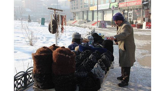 Erzurum dondu: Eksi 25 derece