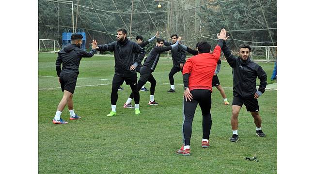 Gaziantepspor&#39;da, Gazişehir Gaziantep maçı hazırlıkları başladı