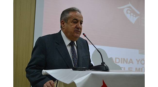 Kadına yönelik şiddetle mücadele&#39;ye karşı farkındalık semineri