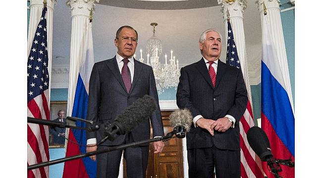 Lavrov ve Tillerson, Suriye ve Kuzey Kore&#39;yi görüştü