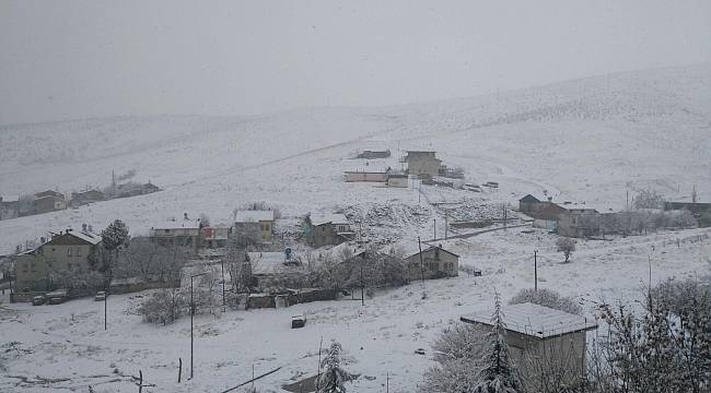 Malatya’da kar yağışı