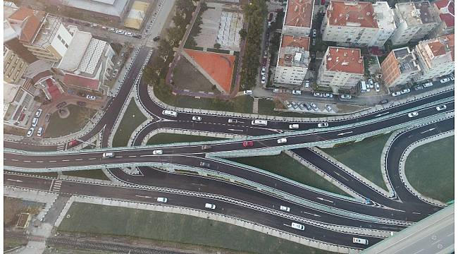 Manisa trafiğini rahatlatacak kavşak hizmete girdi