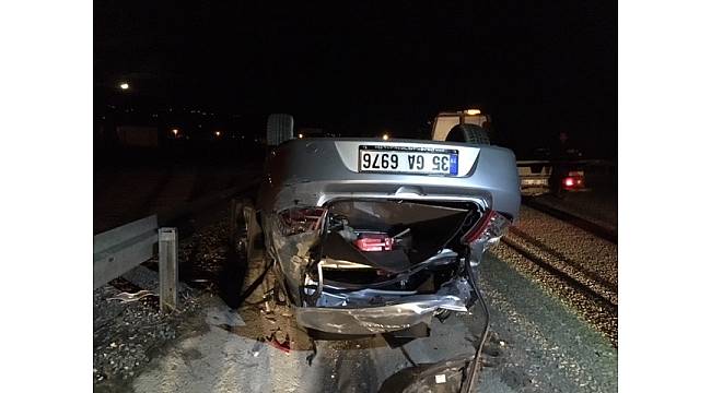 Manisa&#39;da trafik kazası: 1 ölü