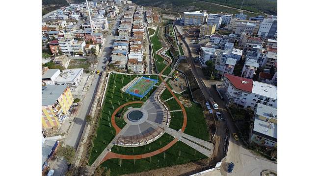 Moloz sahasından Neşet Ertaş Parkı&#39;na