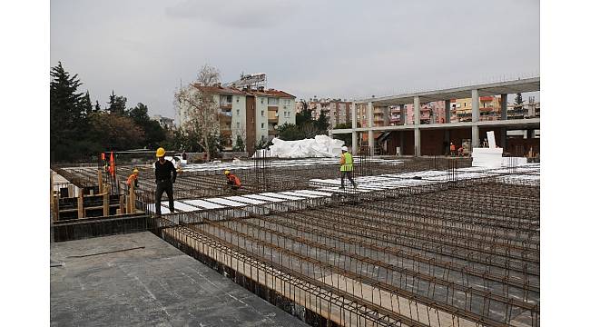 Sedir Spor Kompleksi yükseliyor