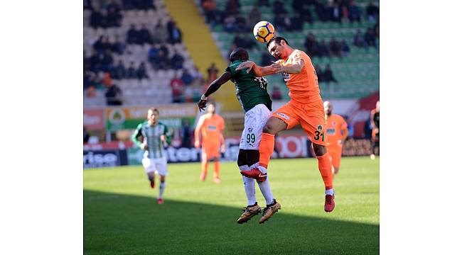 Süper Lig: A. Alanyaspor: 3 - Bursaspor: 1