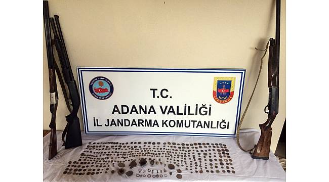 Adana&#39;da tarihi eser operasyonu