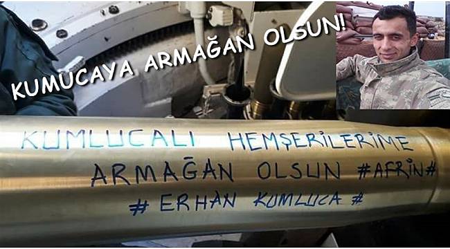 Afrin&#39;de çarpışan komando, hemşehrilerinden dua istedi