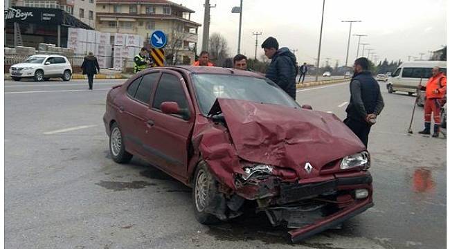 Akçakoca&#39;da trafik kazası: 4 yaralı