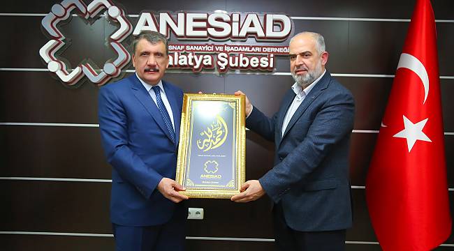 Başkan Gürkan’dan ANESİAD’a ziyaret