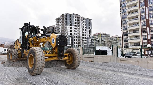  Battalgazi Belediyesi’nin yol yapım çalışmaları