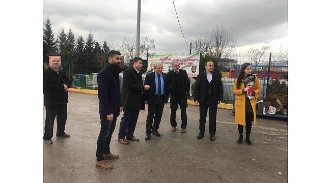 Bilecik heyeti, Kocaeli&#39;nin atık tesislerini inceledi