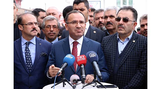 Bozdağ: &quot;Türk ismini taşımaya layık olmayanlara karşı sessiz kalamayız&quot;