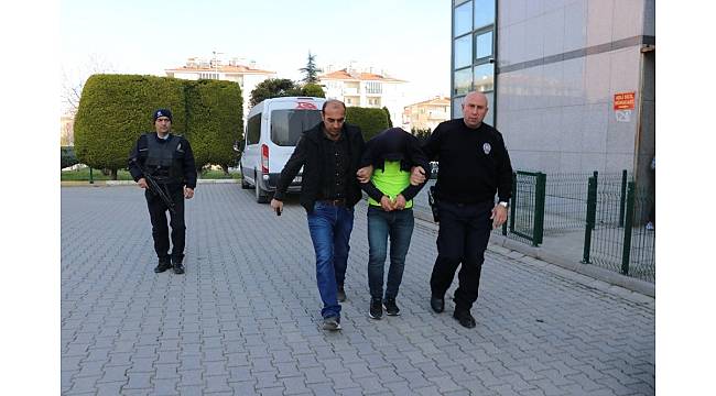 Denizli&#39;de yaşlı çifti darp eden şüpheli gözaltına alındı