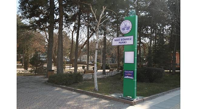 Elazığ&#39;da parklara kentte bilinen simaların ismi veriliyor