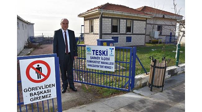 Genel Müdür Başa TESKİ&#39;nin Şarköy yatırım ve tesislerini inceledi