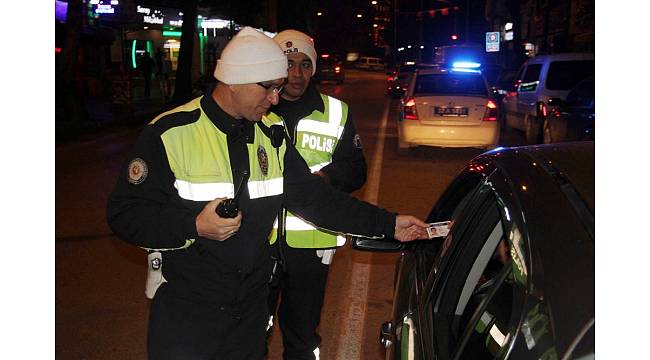 Isparta trafiğinde alkol denetimi