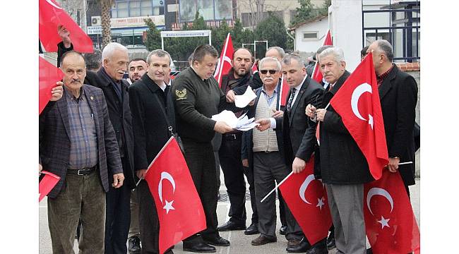 Kadın muhtarlar da askerlik için dilekçe verdi