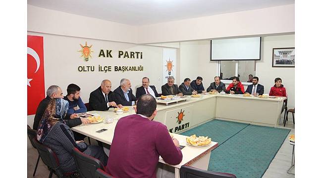 Milletvekili Deligöz, Ak Parti teşkilatını dinledi