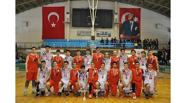 Okul sporları basketbol genç kız-erkek il birinciliği sona erdi