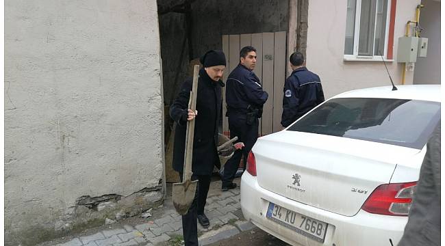 &quot;Fosseptik çukuru kazıyoruz&quot; yalanına polis kanmadı