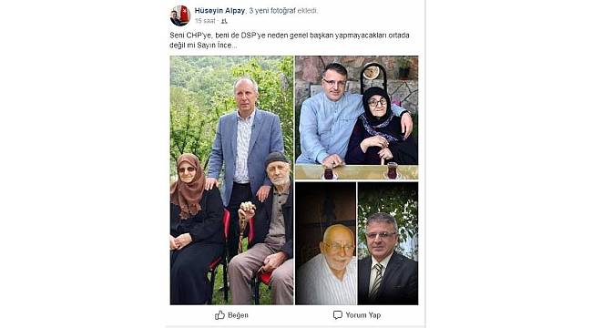 &quot;Seni CHP&#39;ye, beni de DSP&#39;ye neden genel başkan yapmayacakları ortada&quot;