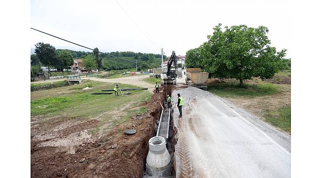 SASKİ&#39;den 2 ilçeye 67 kilometrelik kanalizasyon hattı