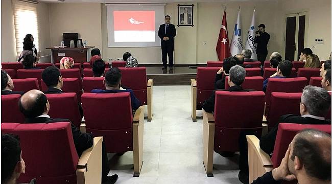 Siirt&#39;te &#39;Kadına Yönelik Şiddetle Mücadele&#39; semineri verildi