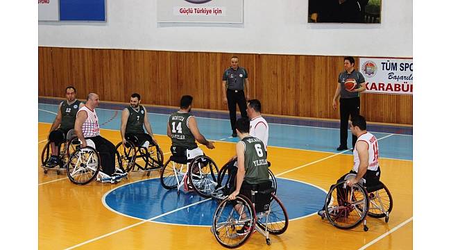 Tekerlekli Sandalye Basketbol Süper Ligi: K. Karabükspor: 75 - Elig Av.Engelli Yıldızlar: 68