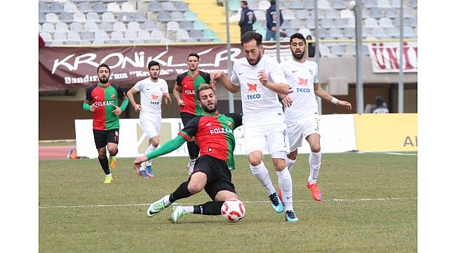 TFF 2. Lig: Karşıyaka: 0 - Bandırmaspor: 0