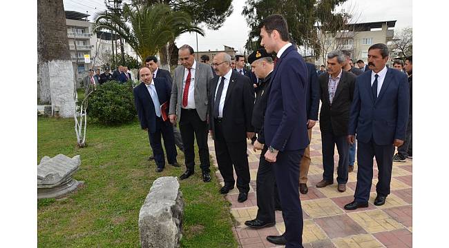 Vali Köşger, Şehit Nedip Cengiz Eker Kütüphanesini açtı