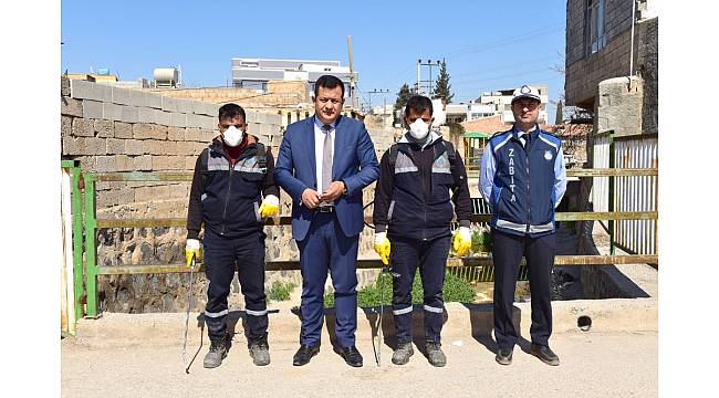 Antep Deresi ilaçlama çalışmalarına erken başlandı