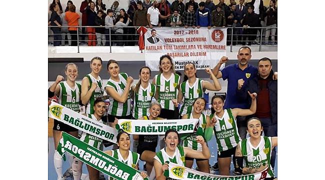 Bağlumspor Bayan Voleybol Takımı 1.Lig&#39;te