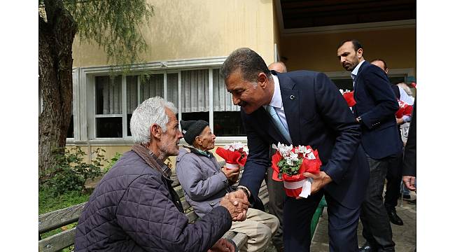 Başkan Tuna yaşlıları unutmadı