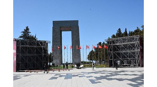 Çanakkale Deniz Zaferi&#39;nin 103&#39;ncü yılı hazırlığı