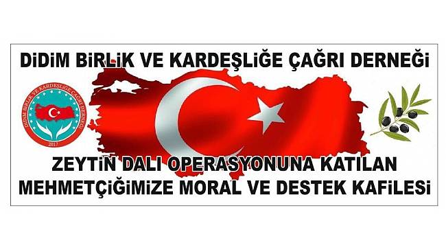 Didim&#39;den Mehmetçiklere moral ziyareti gerçekleştirilecek