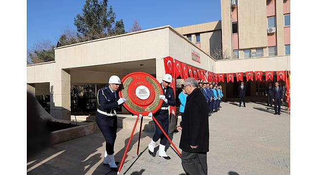 Gazi Mustafa Kemal Atatürk&#39;ün Mardin&#39;e gelişinin 102. yılı törenle kutlandı