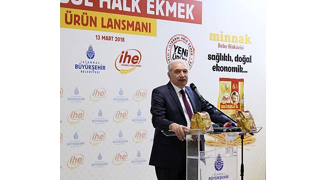 İstanbul Halk Ekmek&#39;in yeni ürünü &quot;Minnak&quot; bebe bisküvisi