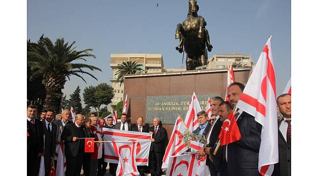 KKTC heyetinden Zeytin Dalı Harekatı&#39;na destek