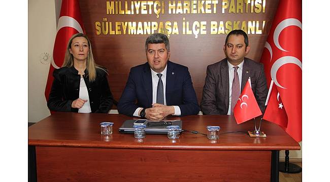 MHP Tekirdağ İl Başkanı Önsel: &quot;Gün birlik günüdür&quot;