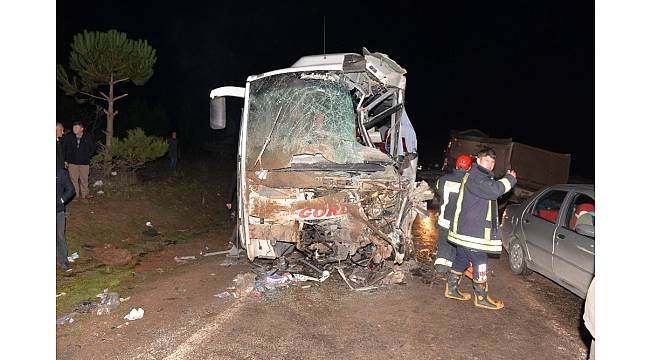 Otobüs kazasında yaralı sayısı 26&#39;ya yükseldi