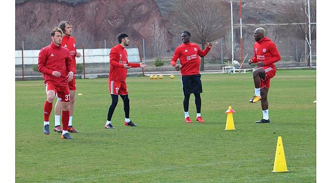 Sivasspor&#39;da, Bursaspor maçı hazırlıkları